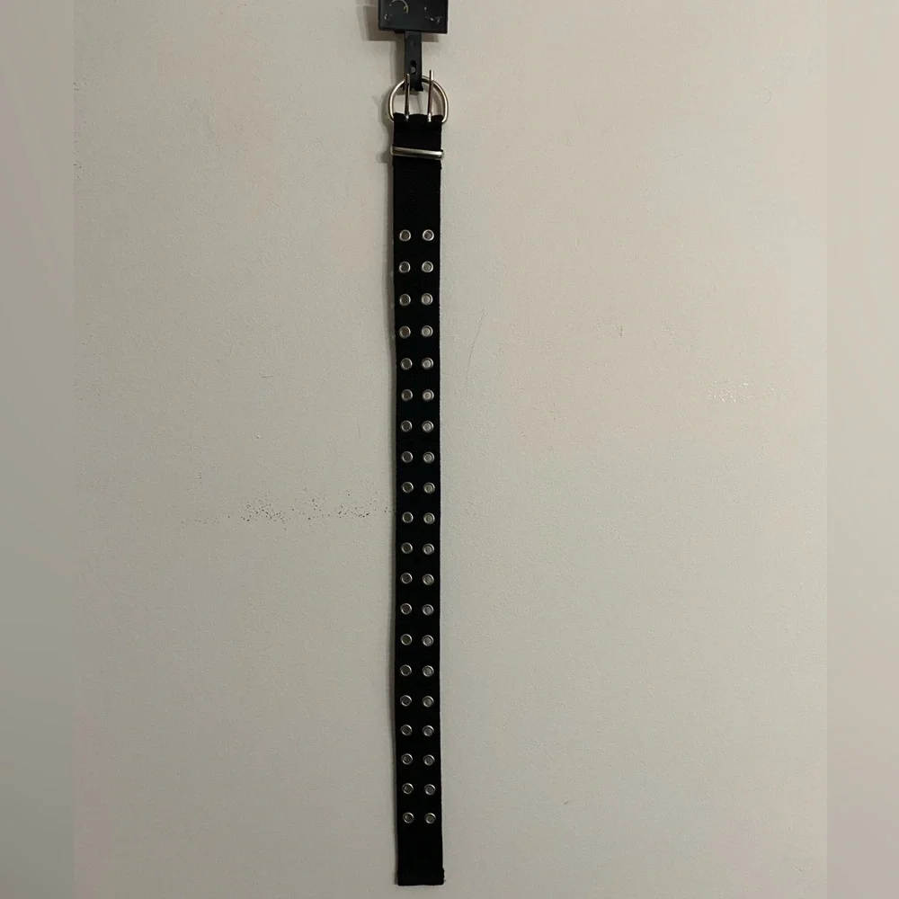 Art Class Black Belt with Silver Accents